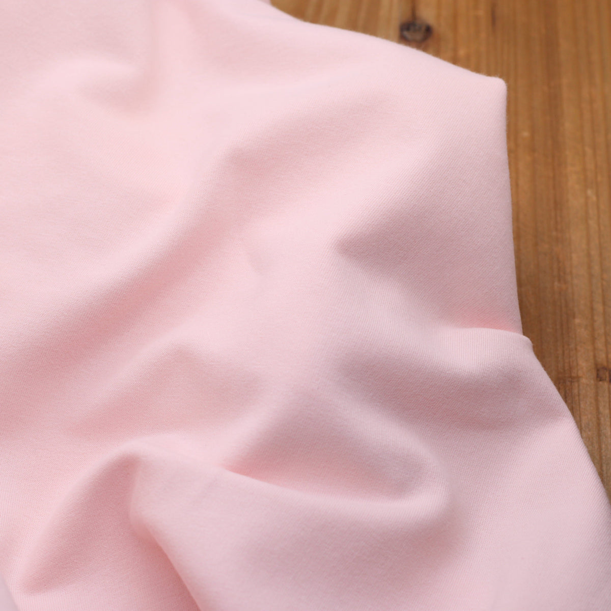 Tissu French Terry Gratté Uni GOTS- Rose pale (Vendu x10cm) Tissus Sélection Gaspard & Léonie | Gaspard et Léonie Tissus en ligne et Mercerie à Toulouse
