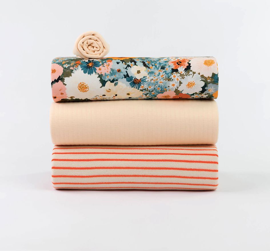 Tissu Jersey Eponge - BEIGE MURMURE - See You At Six (Vendu X10cm) Tissus SEE YOU AT SIX | Gaspard et Léonie Tissus en ligne et Mercerie à Toulouse