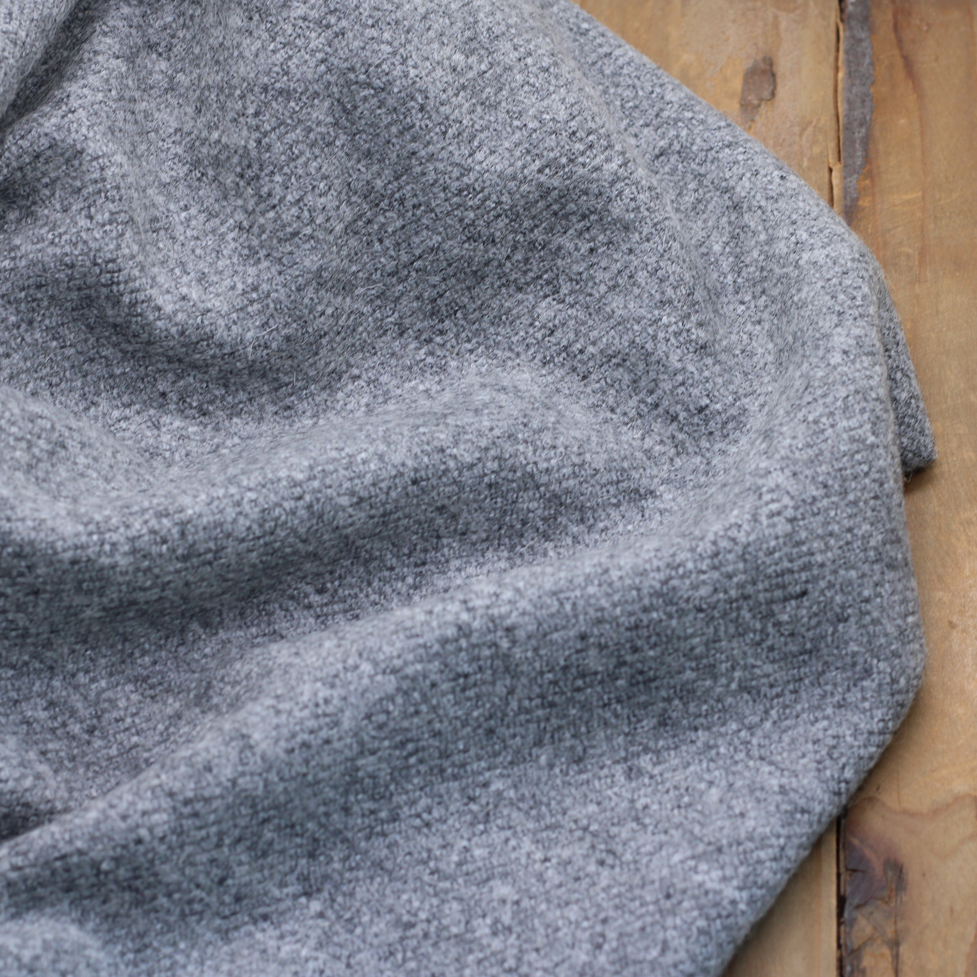 Tissu Laine Manteaux - Gris (Vendu x10cm) Tissus Sélection Gaspard & Léonie | Gaspard et Léonie Tissus en ligne et Mercerie à Toulouse