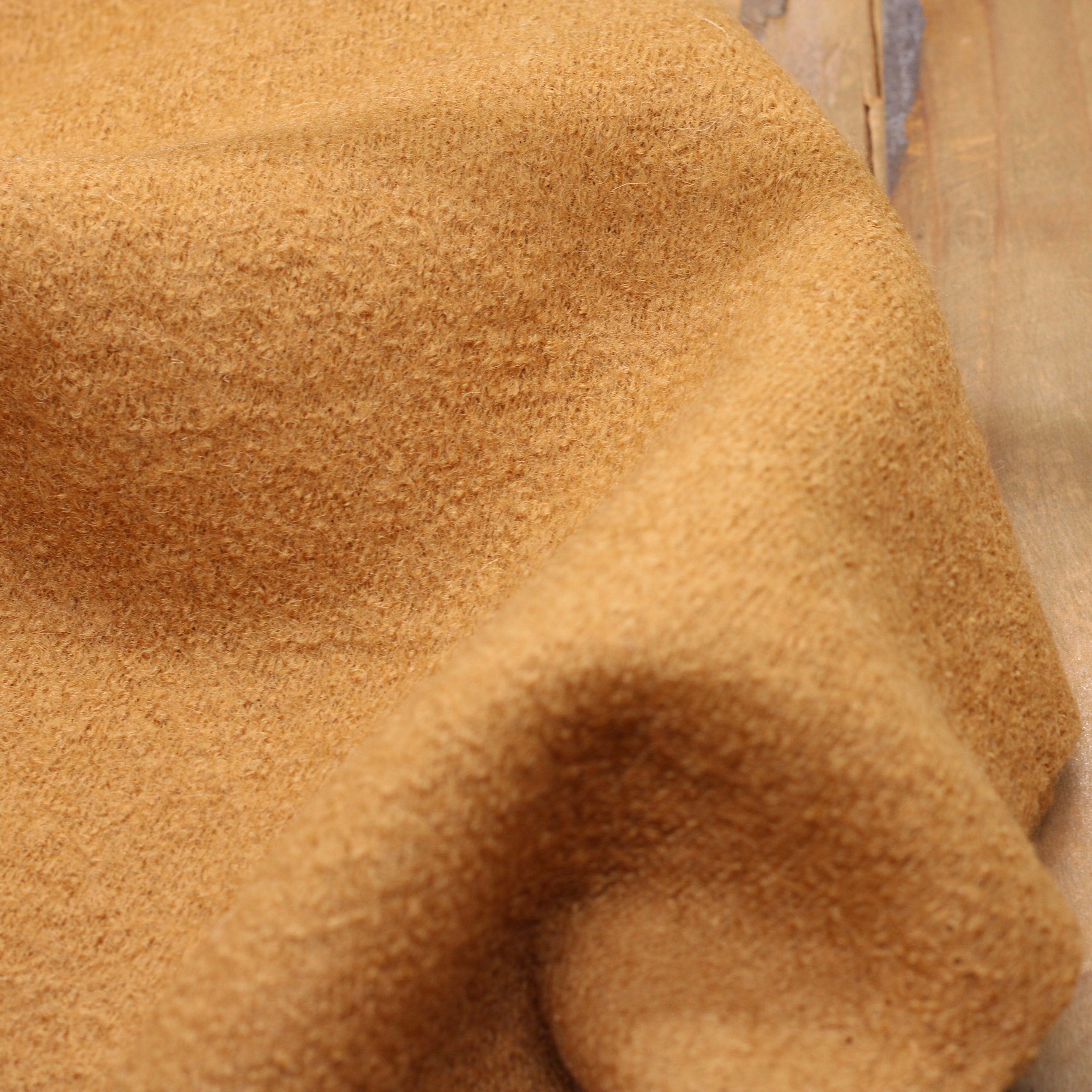 Tissu Laine Manteaux - Moutarde (Vendu x10cm) Tissus Sélection Gaspard & Léonie | Gaspard et Léonie Tissus en ligne et Mercerie à Toulouse