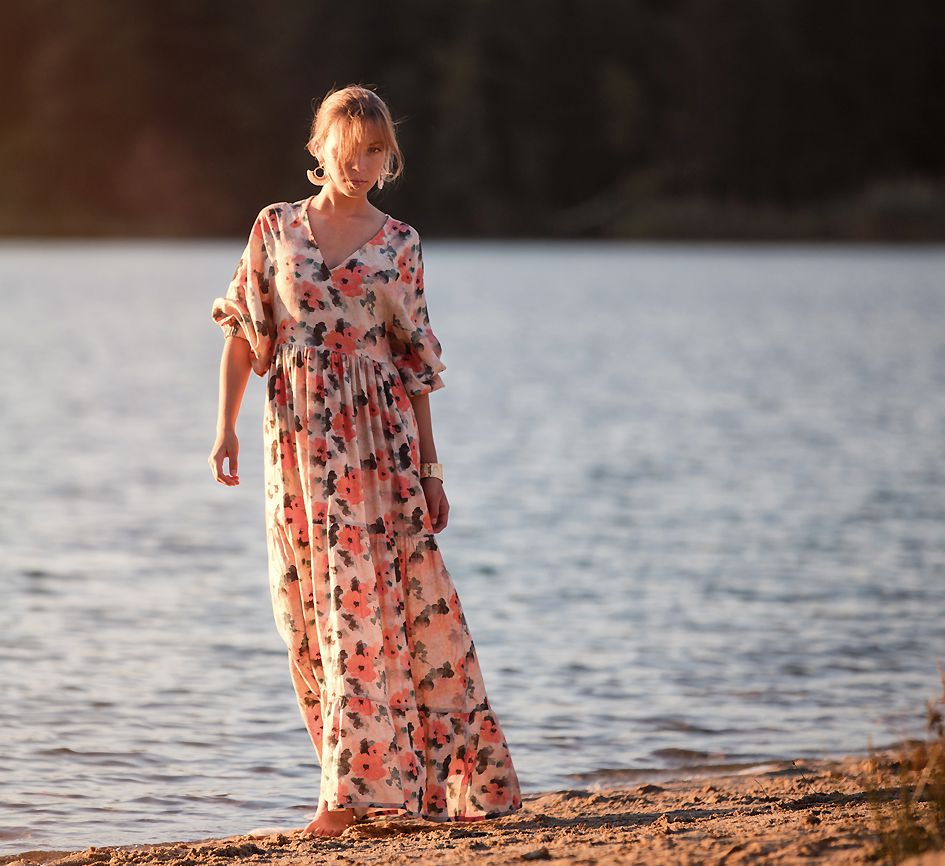 Tissu Lin Viscose - MISTY ROSE - See You At Six (Vendu x10cm) Tissus SEE YOU AT SIX | Gaspard et Léonie Tissus en ligne et Mercerie à Toulouse