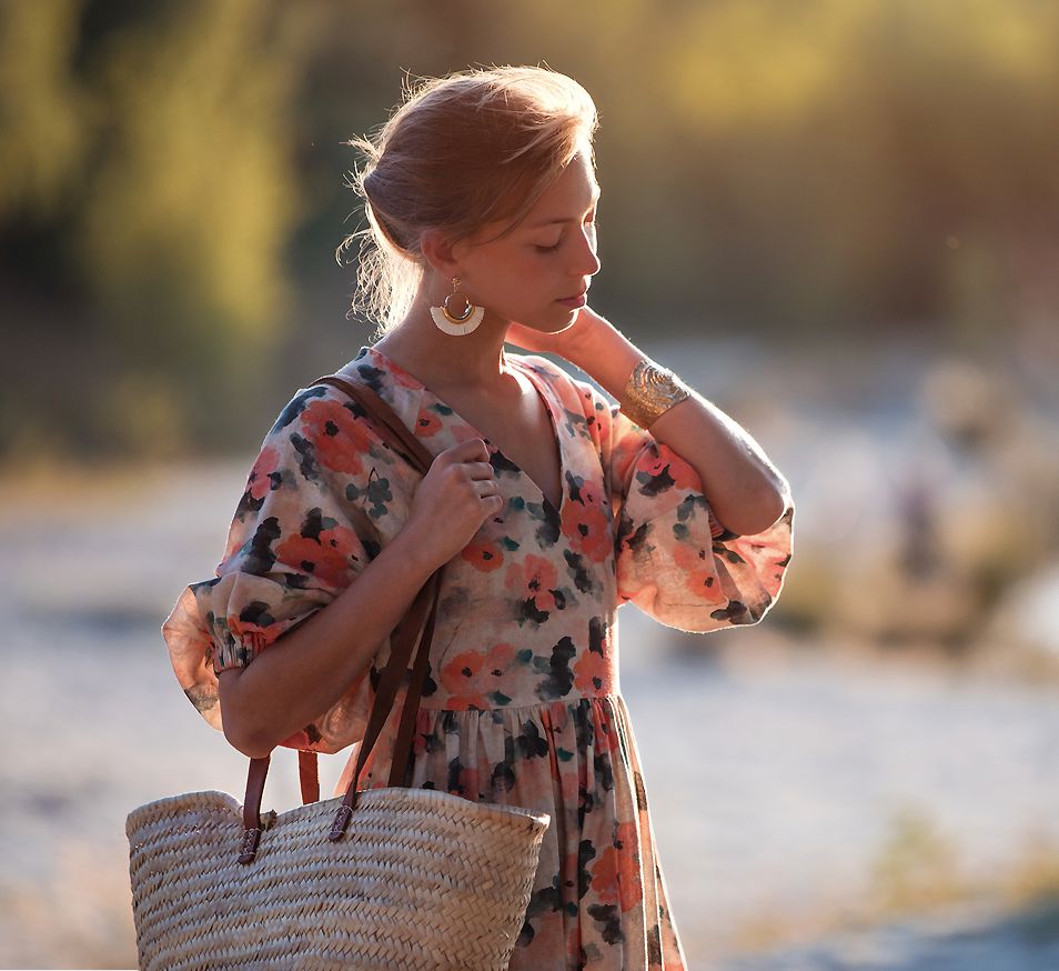 Tissu Lin Viscose - MISTY ROSE - See You At Six (Vendu x10cm) Tissus SEE YOU AT SIX | Gaspard et Léonie Tissus en ligne et Mercerie à Toulouse