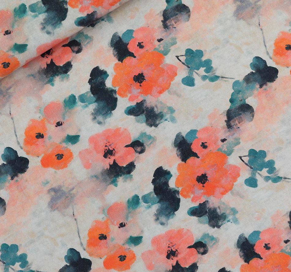 Tissu Lin Viscose - MISTY ROSE - See You At Six (Vendu x10cm) Tissus SEE YOU AT SIX | Gaspard et Léonie Tissus en ligne et Mercerie à Toulouse