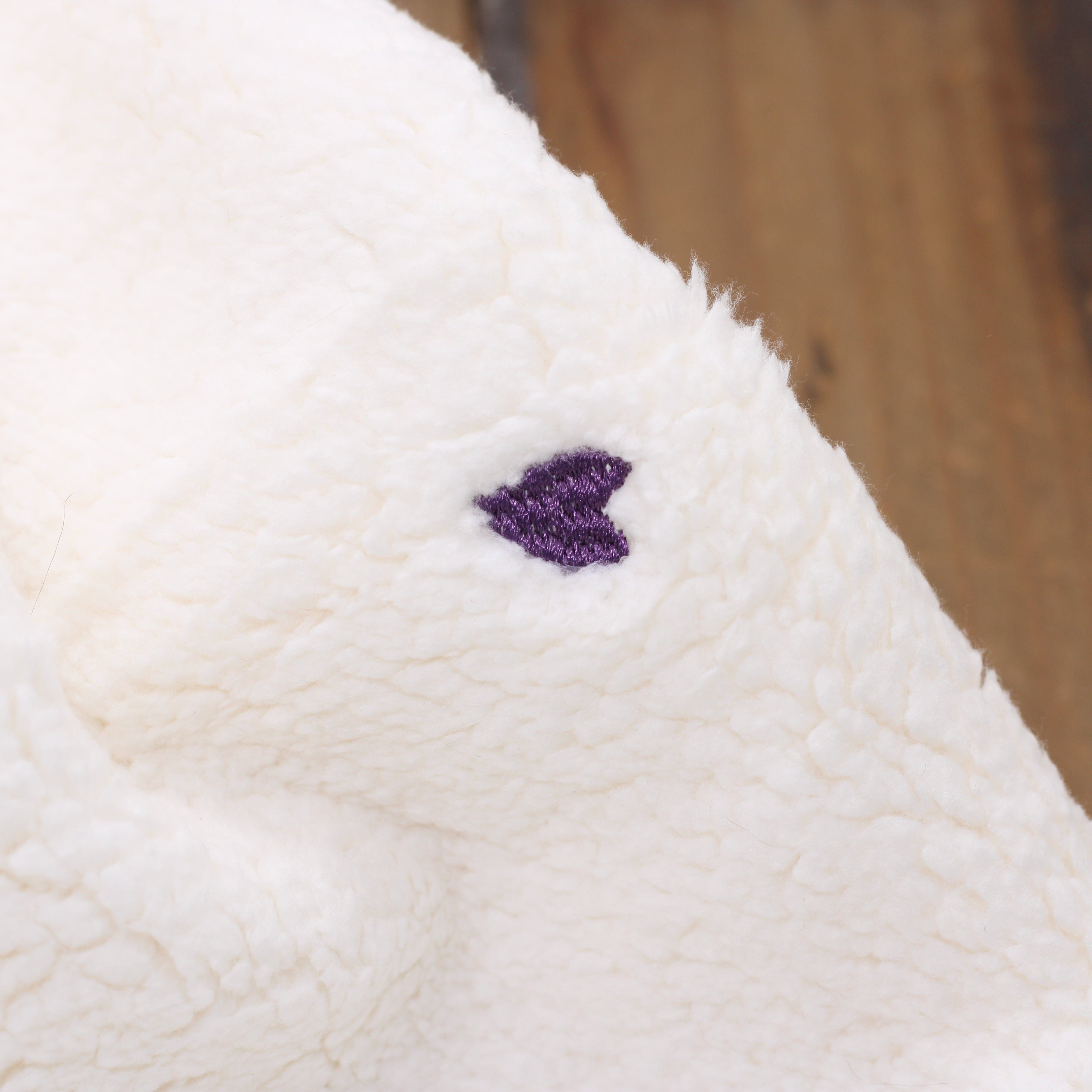 Tissu Polaire bouclette Brodée - Coeurs - Ecru (Vendu x10cm) Tissus Sélection Gaspard & Léonie | Gaspard et Léonie Tissus en ligne et Mercerie à Toulouse