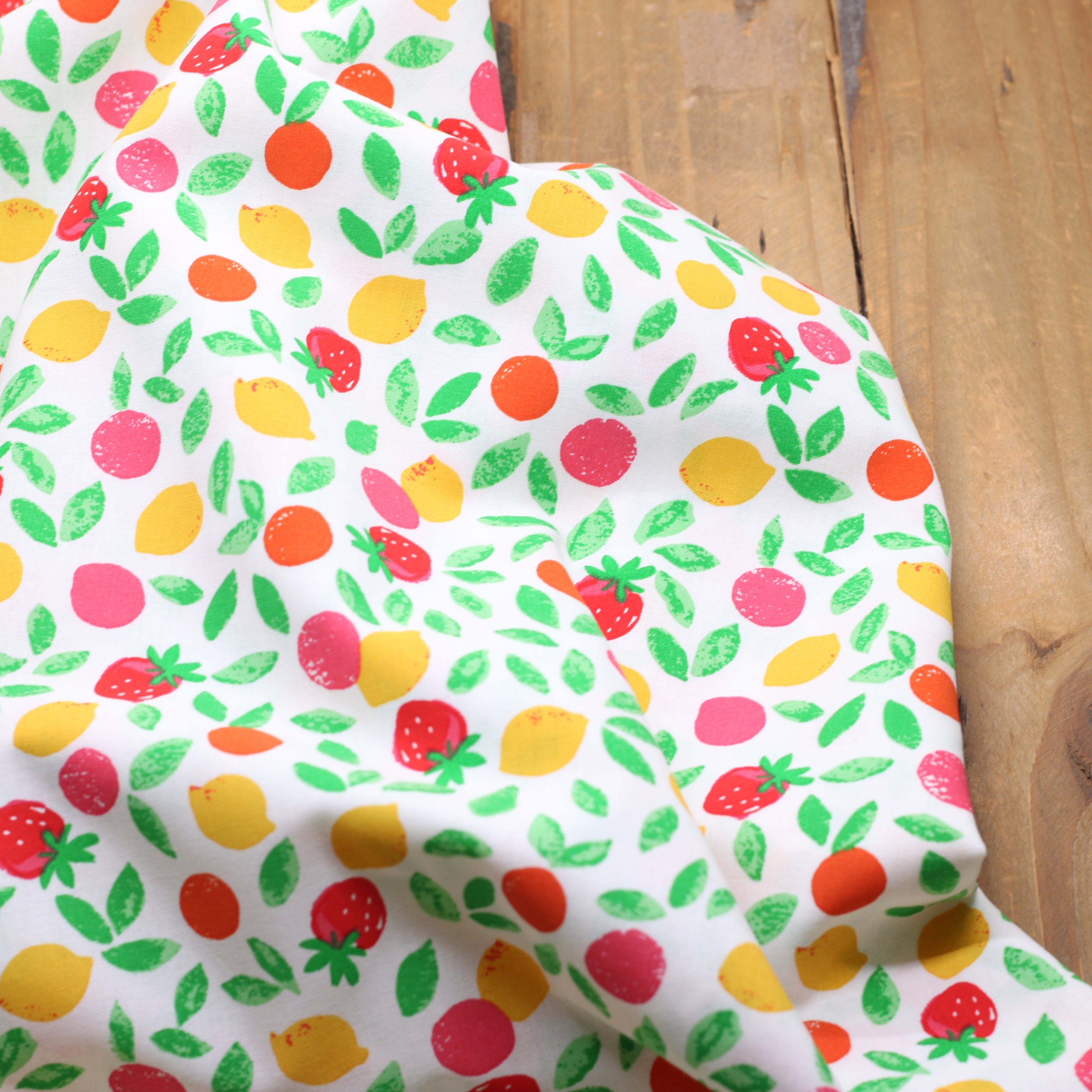 Tissu popeline de coton - NAVEL (vendu x10cm) Tissus DOMOTEX | Gaspard et Léonie Tissus en ligne et Mercerie à Toulouse