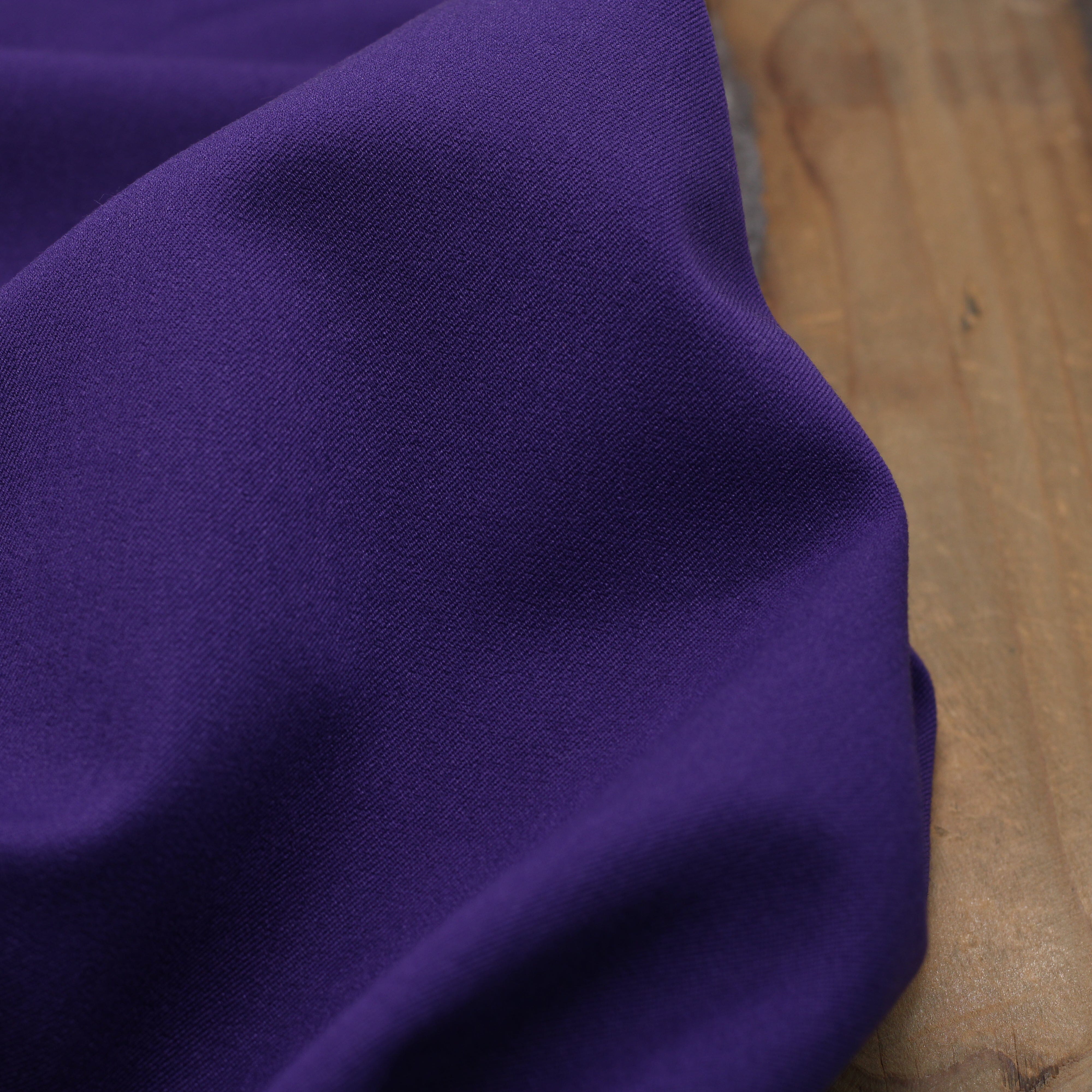 Tissu Twill Uni Stretch- Violet (Vendu x10cm) Tissus Sélection Gaspard & Léonie | Gaspard et Léonie Tissus en ligne et Mercerie à Toulouse