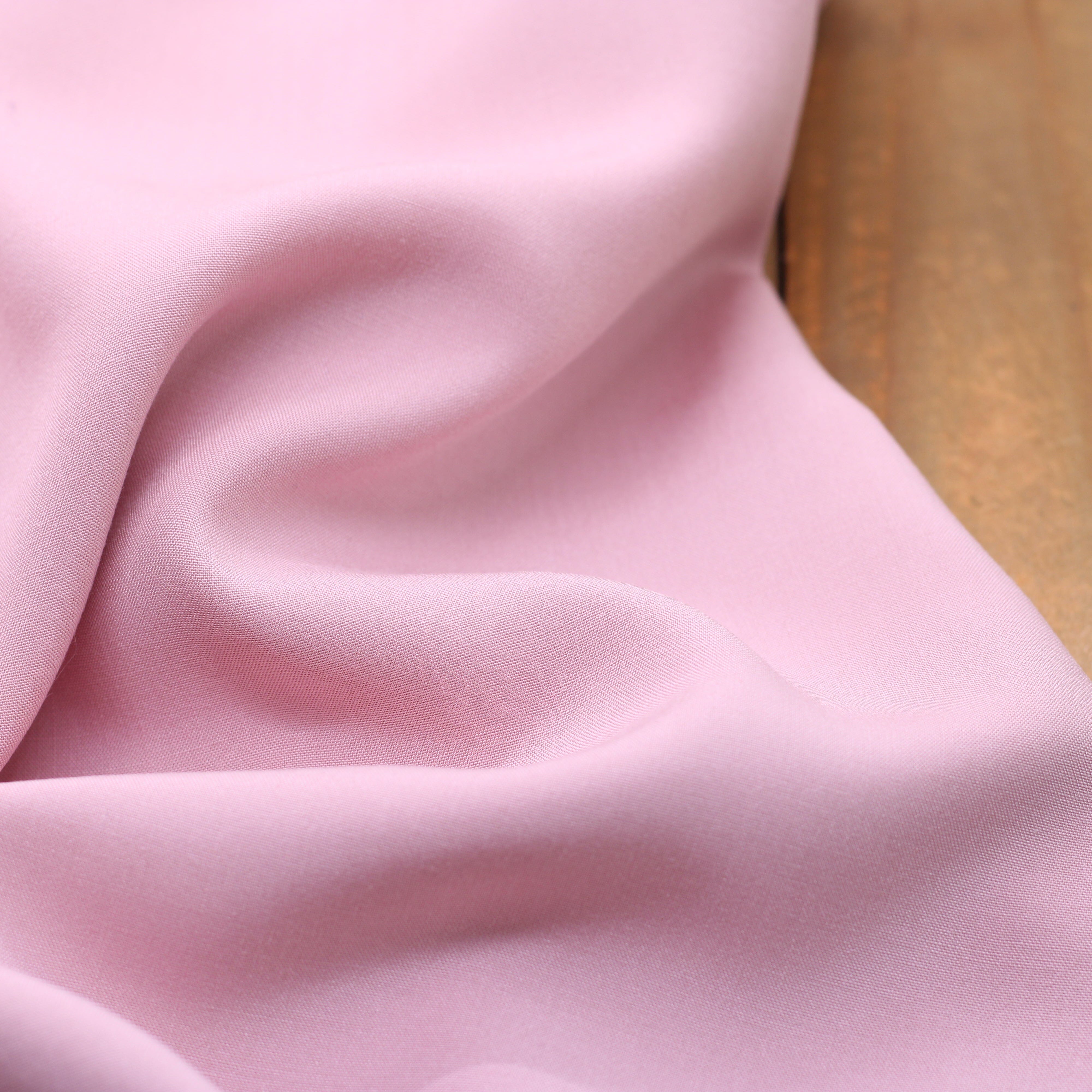 Tissu Viscose Unie - Rose pale (Vendu x10cm) Tissus Sélection Gaspard & Léonie | Gaspard et Léonie Tissus en ligne et Mercerie à Toulouse