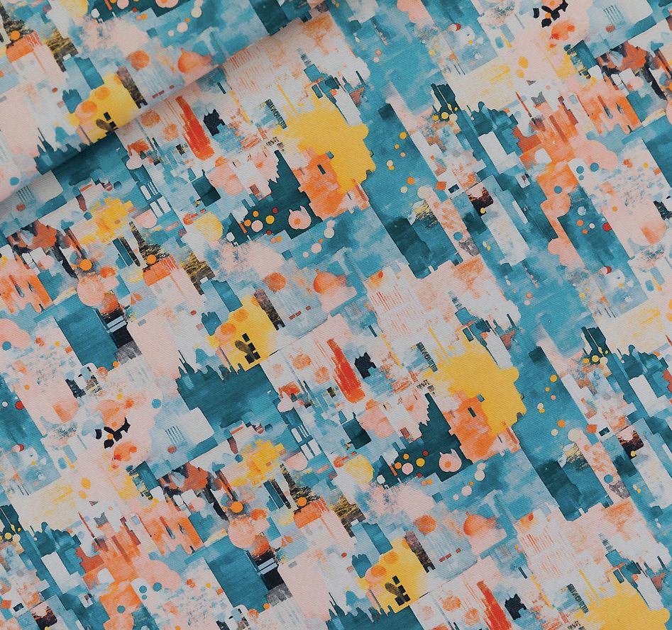 Toile Gabardine de Coton Sergé - CITY JOY - See You At Six (Vendu x10cm) Tissus SEE YOU AT SIX | Gaspard et Léonie Tissus en ligne et Mercerie à Toulouse