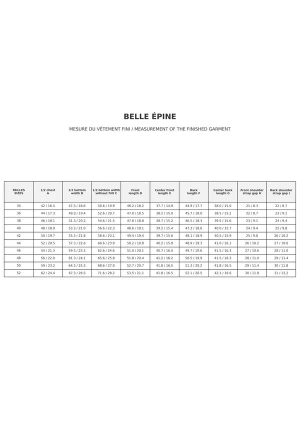 Top BELLE EPINE patron de couture pochette - MAISON FAUVE Patron de couture MAISON FAUVE | Gaspard et Léonie Tissus en ligne et Mercerie à Toulouse