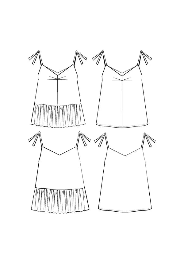 Top BELLE EPINE patron de couture pochette - MAISON FAUVE Patron de couture MAISON FAUVE | Gaspard et Léonie Tissus en ligne et Mercerie à Toulouse
