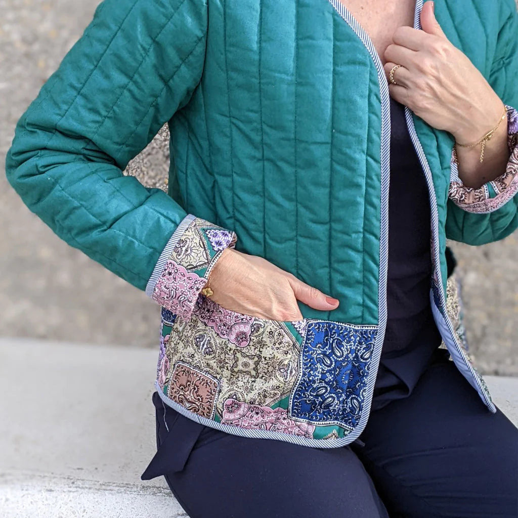 Veste et Gilet CRUSH - Patron de couture pochette - SUPER BISON Patron de couture SUPER BISON | Gaspard et Léonie Tissus en ligne et Mercerie à Toulouse