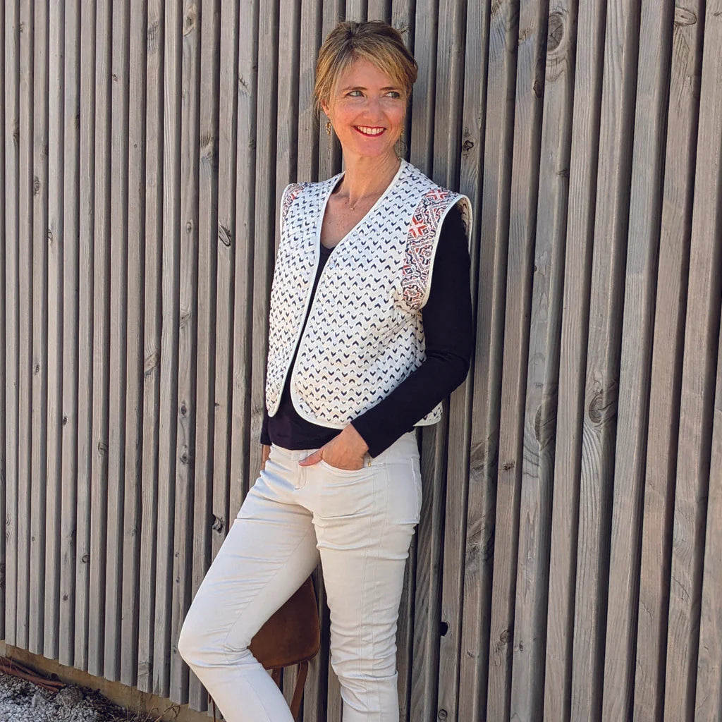 Veste et Gilet CRUSH - Patron de couture pochette - SUPER BISON Patron de couture SUPER BISON | Gaspard et Léonie Tissus en ligne et Mercerie à Toulouse