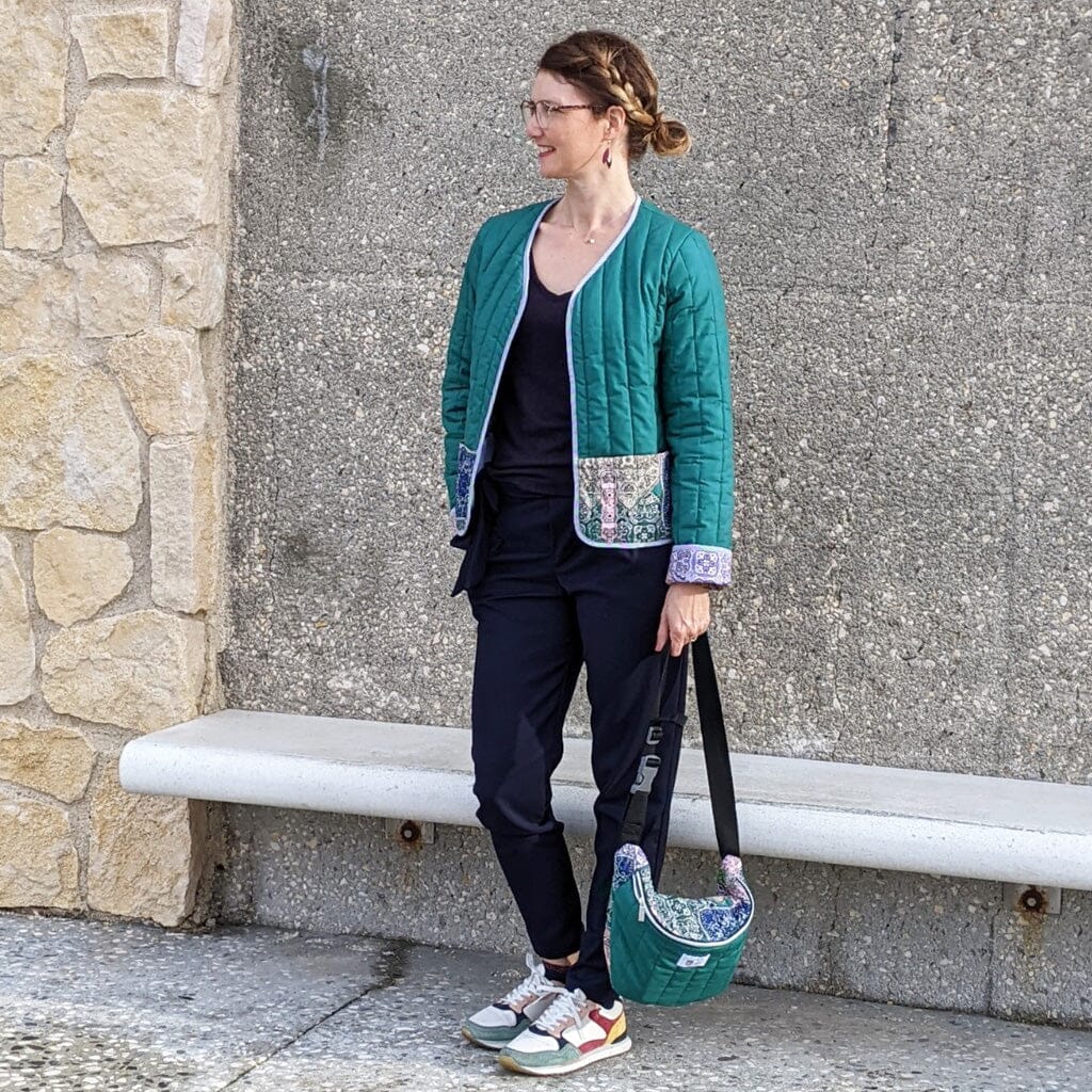 Veste et Gilet CRUSH - Patron de couture pochette - SUPER BISON Patron de couture SUPER BISON | Gaspard et Léonie Tissus en ligne et Mercerie à Toulouse