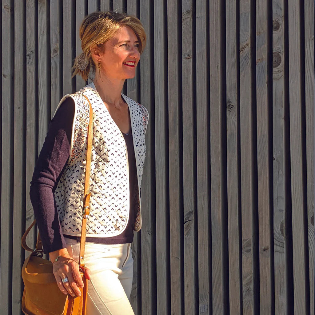 Veste et Gilet CRUSH - Patron de couture pochette - SUPER BISON Patron de couture SUPER BISON | Gaspard et Léonie Tissus en ligne et Mercerie à Toulouse