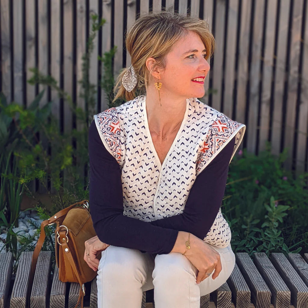 Veste et Gilet CRUSH - Patron de couture pochette - SUPER BISON Patron de couture SUPER BISON | Gaspard et Léonie Tissus en ligne et Mercerie à Toulouse