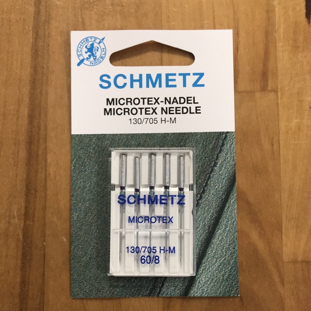 Aiguilles Machine à coudre Microtex/Microtextiles (taille au choix) Mercerie SCHMETZ | Gaspard et Léonie Tissus Mercerie Toulouse