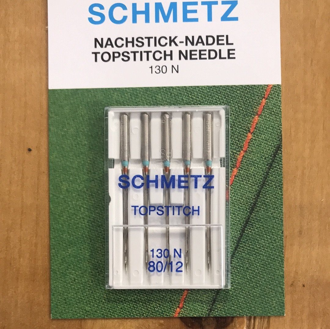 Aiguilles Machine à coudre TOPSTITCH (taille au choix) Mercerie SCHMETZ | Gaspard et Léonie Tissus Mercerie Toulouse