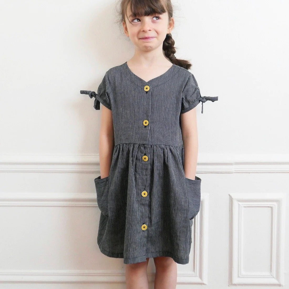 ANNA Robe patron de couture pochette - IKATEE Patron de couture Ikatee | Gaspard et Léonie Tissus en ligne et Mercerie à Toulouse