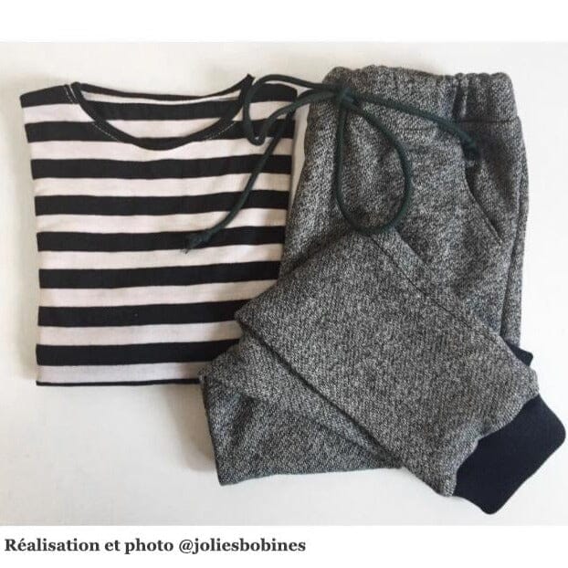 Bas de jogging JIM - patron de couture pochette - IKATEE Patron de couture Ikatee | Gaspard et Léonie Tissus en ligne et Mercerie à Toulouse