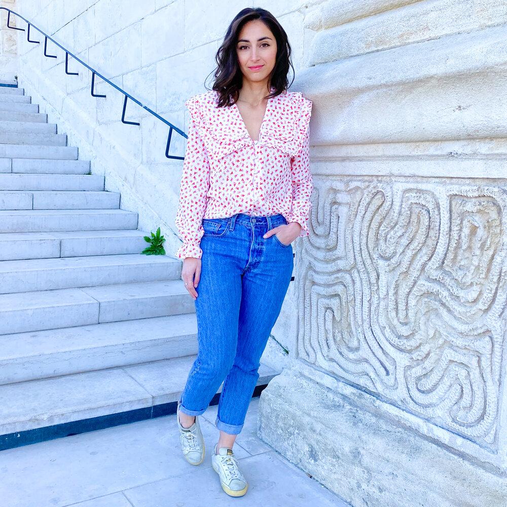 Blouse AZALEE Patron de couture pochette Patron de couture ATELIER 8 AVRIL | Gaspard et Léonie Tissus Mercerie Toulouse