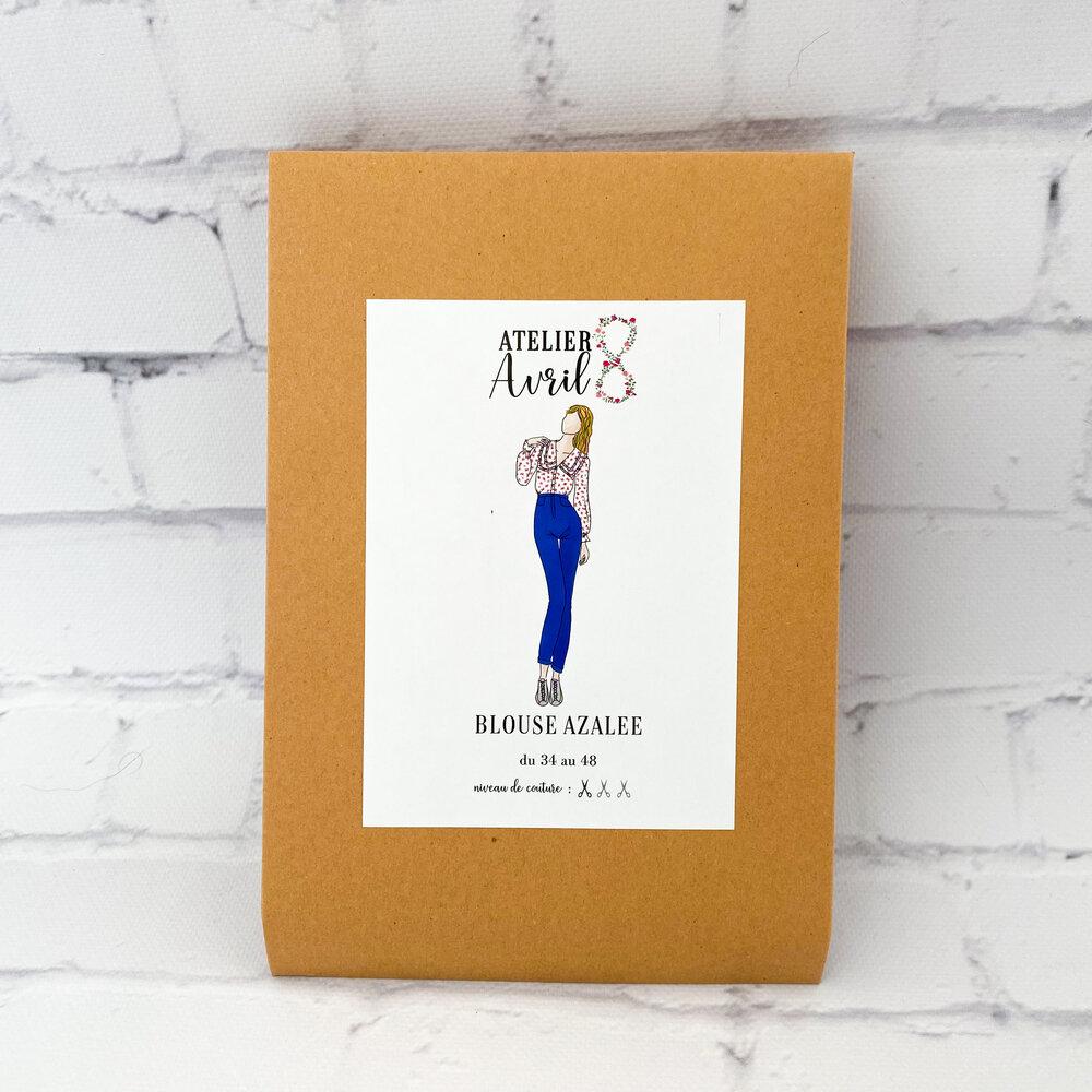 Blouse AZALEE Patron de couture pochette Patron de couture ATELIER 8 AVRIL | Gaspard et Léonie Tissus Mercerie Toulouse