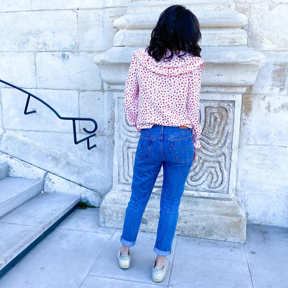 Blouse AZALEE Patron de couture pochette Patron de couture ATELIER 8 AVRIL | Gaspard et Léonie Tissus Mercerie Toulouse