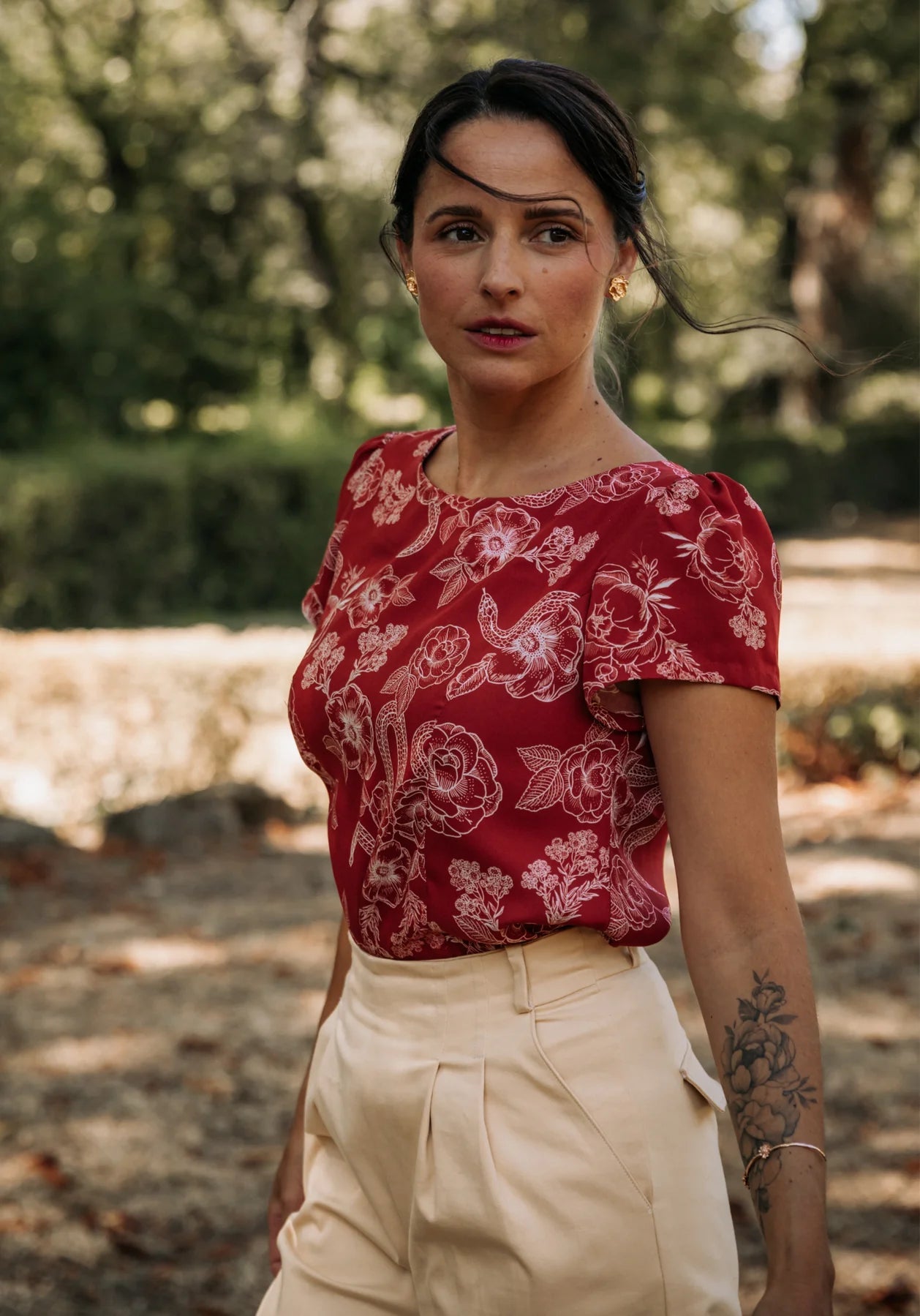 Blouse CICADELLA patron de couture pochette - MAISON FAUVE Patron de couture MAISON FAUVE | Gaspard et Léonie Tissus en ligne et Mercerie à Toulouse