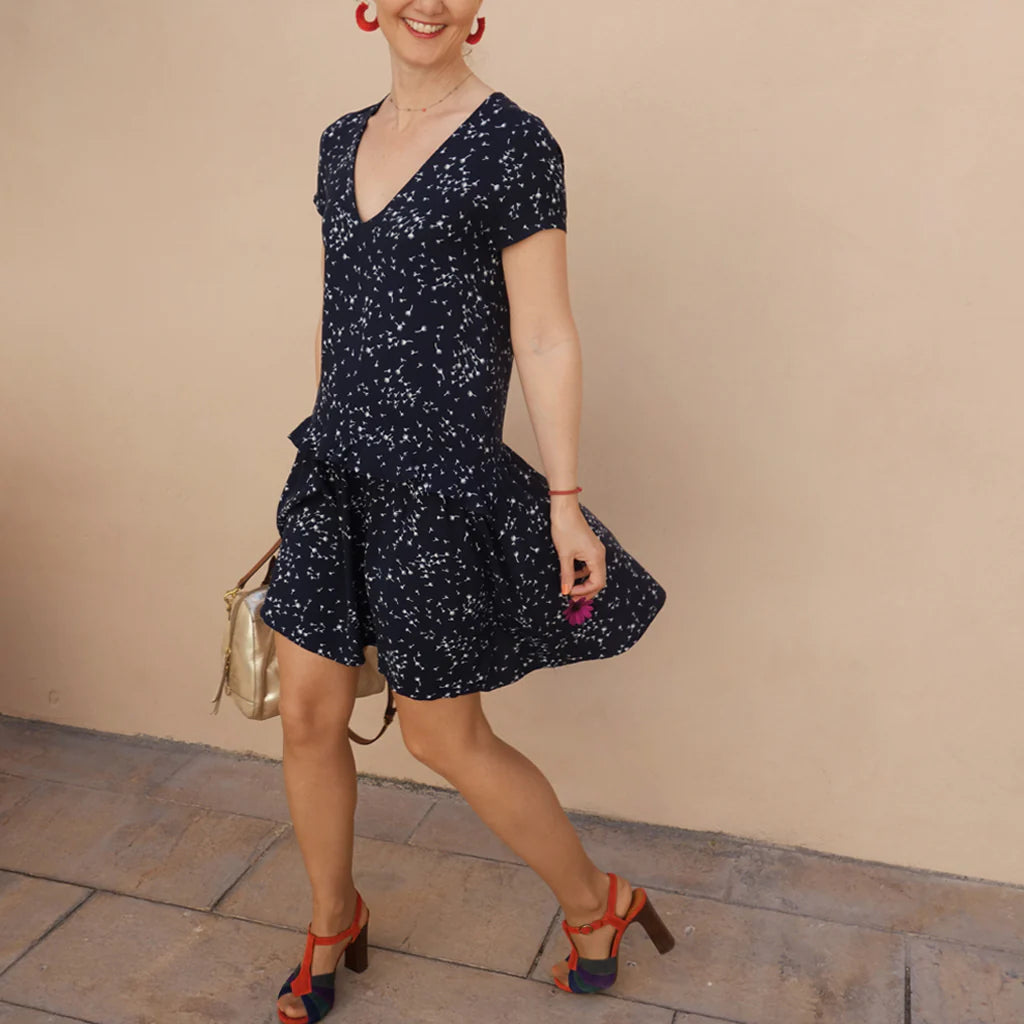 Blouse et Robe DELICE Patron de couture pochette - SUPER BISON Patron de couture SUPER BISON | Gaspard et Léonie Tissus en ligne et Mercerie à Toulouse