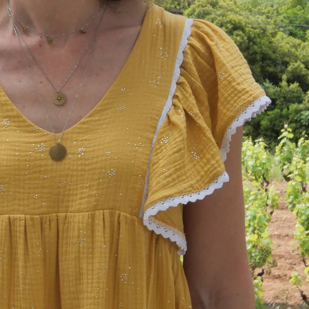 Blouse et Robe DUNE Patron de couture pochette - SUPER BISON Patron de couture SUPER BISON | Gaspard et Léonie Tissus en ligne et Mercerie à Toulouse