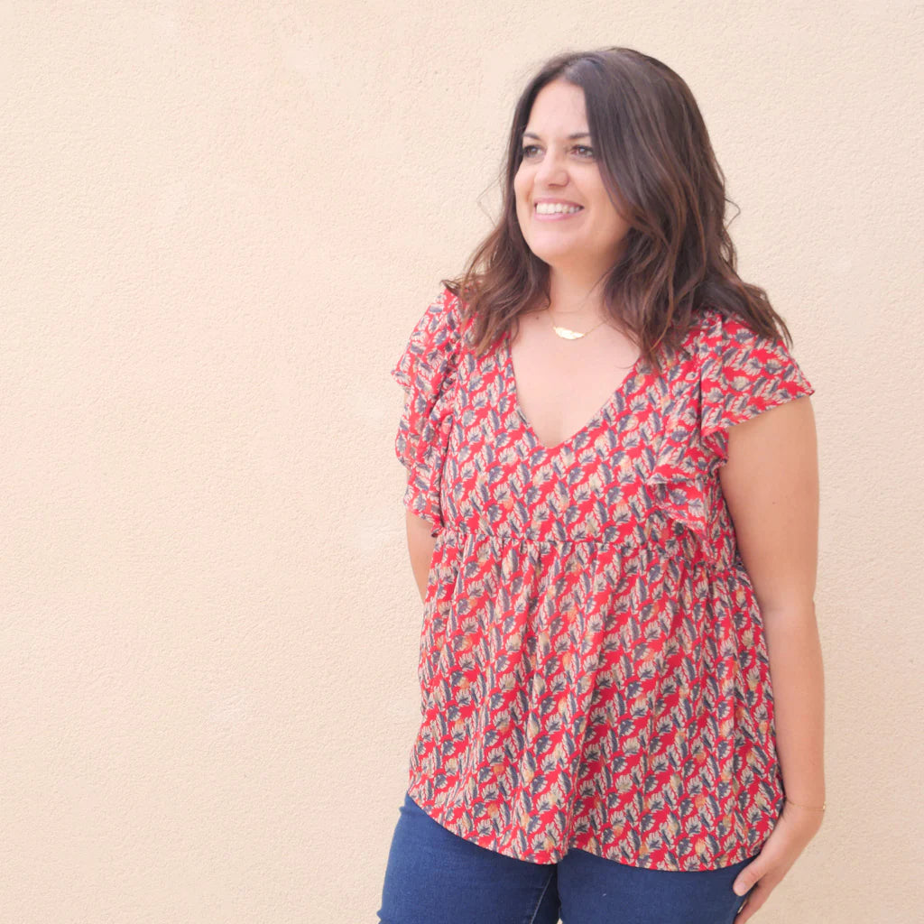 Blouse et Robe DUNE Patron de couture pochette - SUPER BISON Patron de couture SUPER BISON | Gaspard et Léonie Tissus en ligne et Mercerie à Toulouse