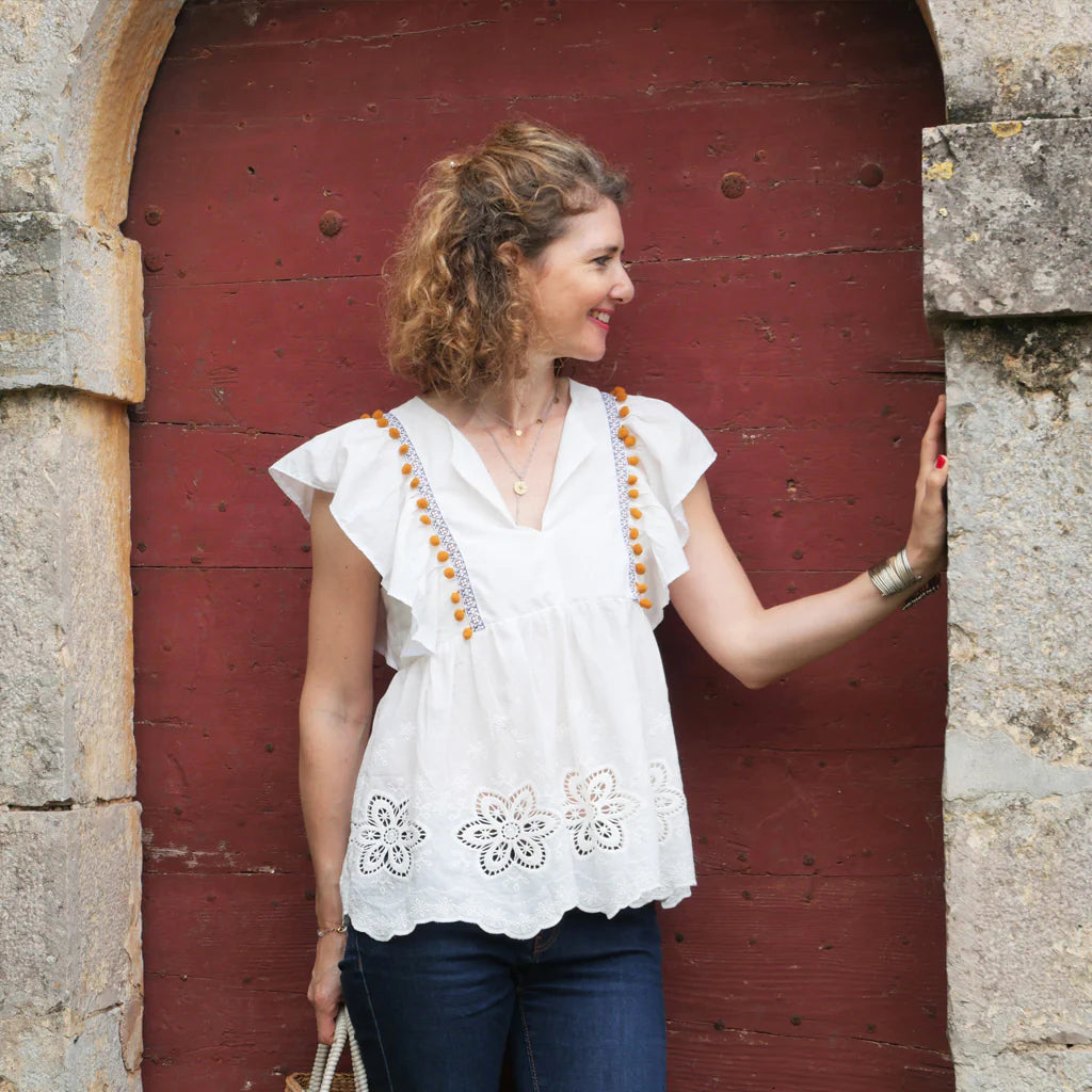 Blouse et Robe DUNE Patron de couture pochette - SUPER BISON Patron de couture SUPER BISON | Gaspard et Léonie Tissus en ligne et Mercerie à Toulouse