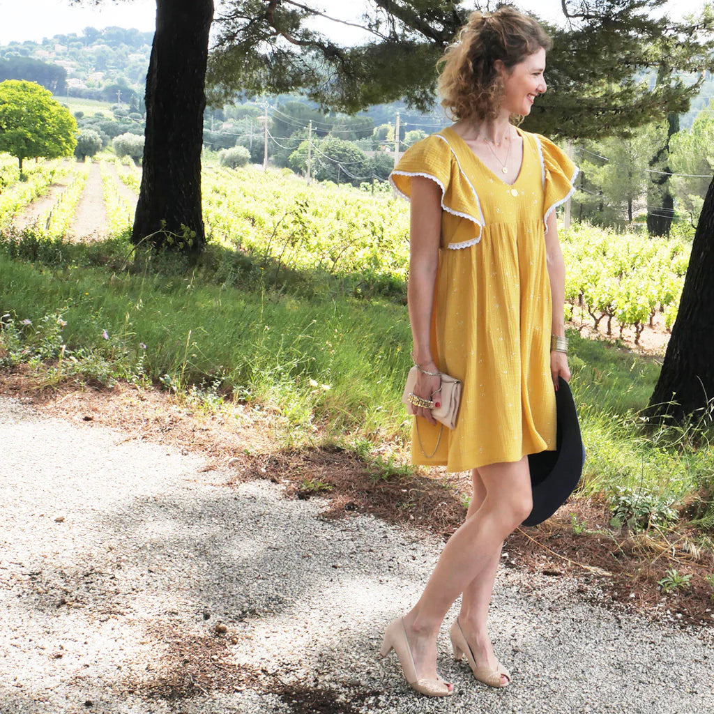 Blouse et Robe DUNE Patron de couture pochette - SUPER BISON Patron de couture SUPER BISON | Gaspard et Léonie Tissus en ligne et Mercerie à Toulouse