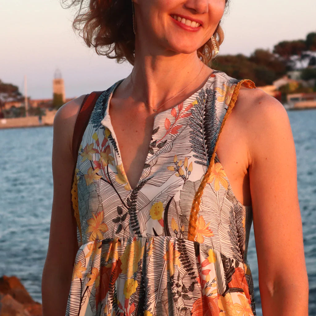 Blouse et Robe DUNE Patron de couture pochette - SUPER BISON Patron de couture SUPER BISON | Gaspard et Léonie Tissus en ligne et Mercerie à Toulouse