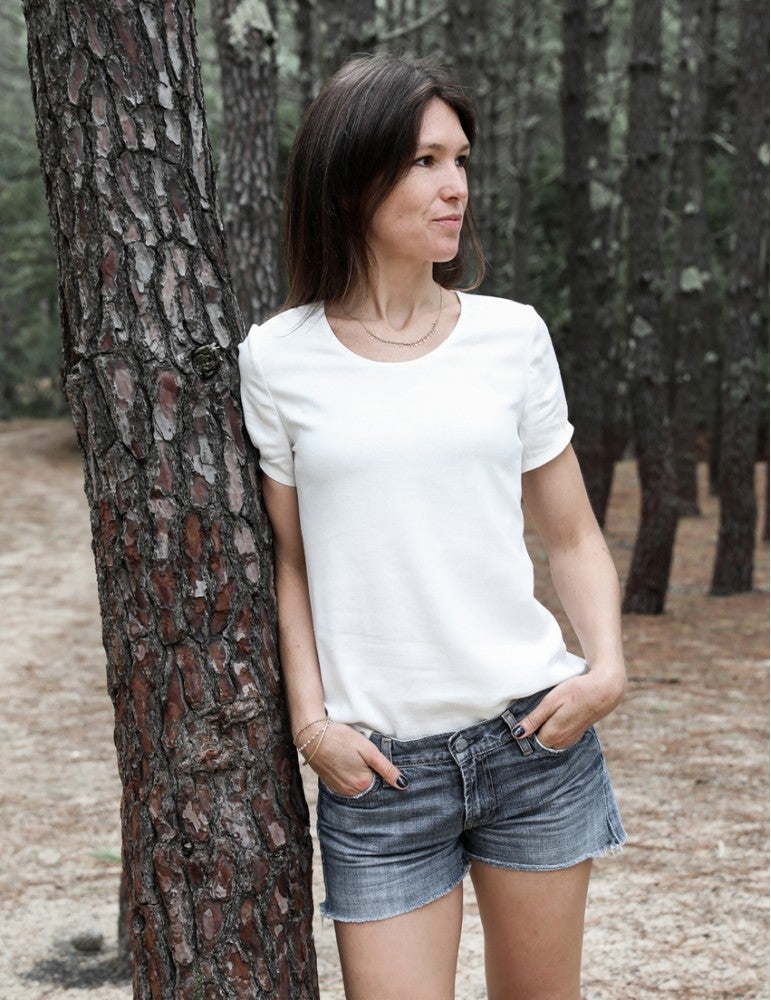 Blouse femme AIMEE Patron de couture pochette - Atelier SCÄMMIT Patron de couture ATELIER SCÄMMIT | Gaspard et Léonie Tissus en ligne et Mercerie à Toulouse