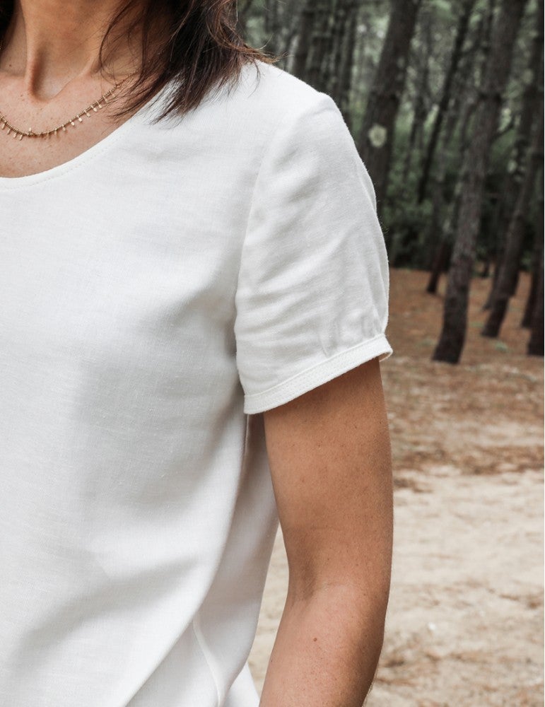 Blouse femme AIMEE Patron de couture pochette - Atelier SCÄMMIT Patron de couture ATELIER SCÄMMIT | Gaspard et Léonie Tissus en ligne et Mercerie à Toulouse