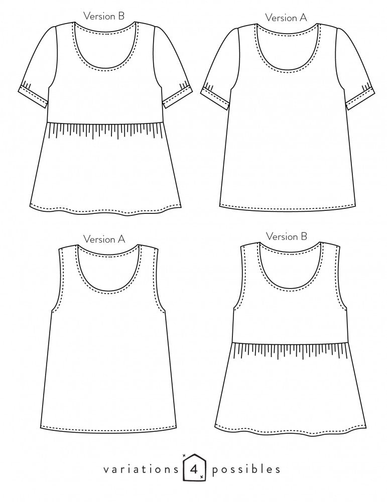 Blouse femme AIMEE Patron de couture pochette - Atelier SCÄMMIT Patron de couture ATELIER SCÄMMIT | Gaspard et Léonie Tissus en ligne et Mercerie à Toulouse