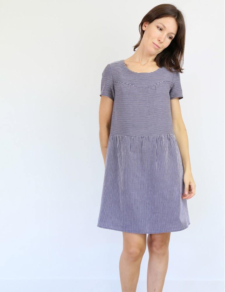 Blouse femme ARTESANE Patron de couture pochette - L'atelier de Gaspard et Léonie