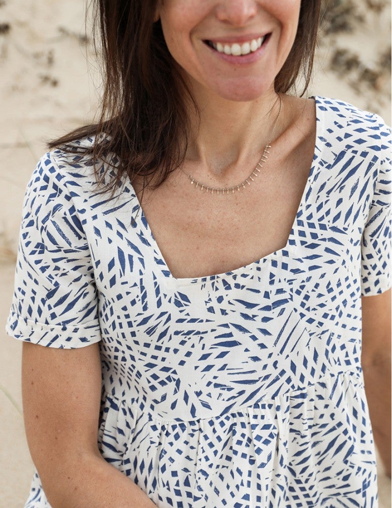 Blouse femme ASTRÉE Patron de couture pochette - Atelier SCÄMMIT Patron de couture ATELIER SCÄMMIT | Gaspard et Léonie Tissus en ligne et Mercerie à Toulouse