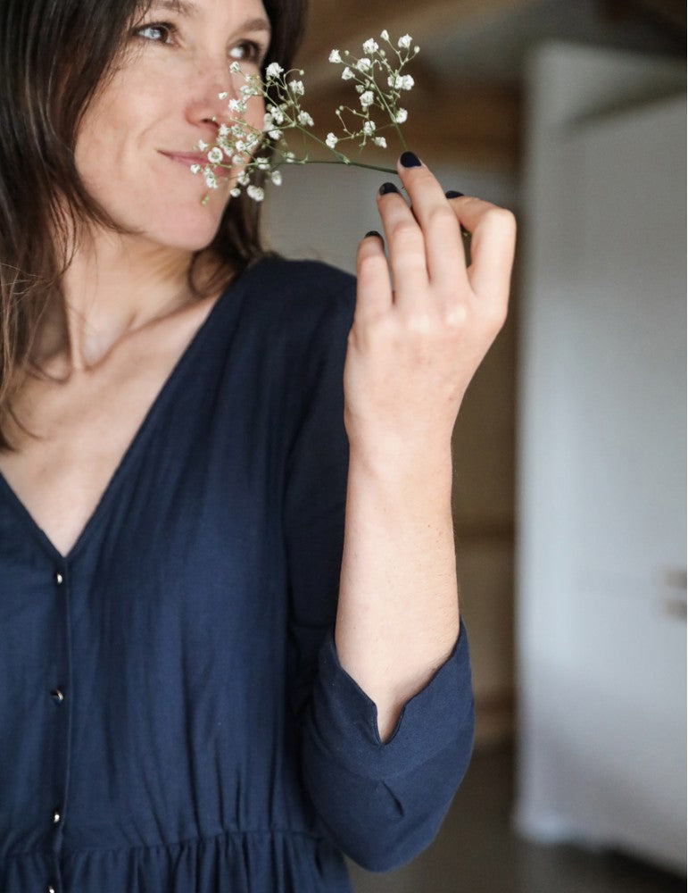 Blouse ou Robe femme ANAE Patron de couture pochette - Atelier SCÄMMIT Patron de couture ATELIER SCÄMMIT | Gaspard et Léonie Tissus en ligne et Mercerie à Toulouse