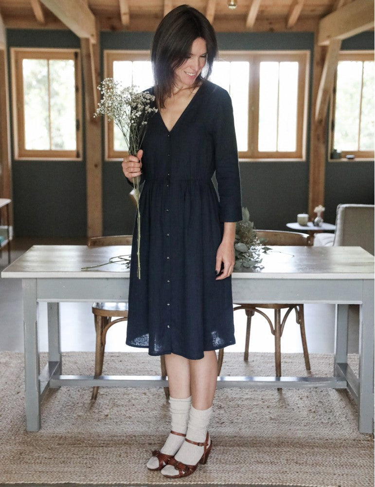 Blouse ou Robe femme ANAE Patron de couture pochette - Atelier SCÄMMIT Patron de couture ATELIER SCÄMMIT | Gaspard et Léonie Tissus en ligne et Mercerie à Toulouse