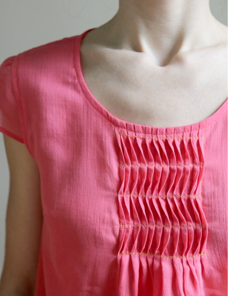 Blouse ou Robe femme BARCELONA Patron de couture pochette - Atelier SCÄMMIT Patron de couture ATELIER SCÄMMIT | Gaspard et Léonie Tissus en ligne et Mercerie à Toulouse