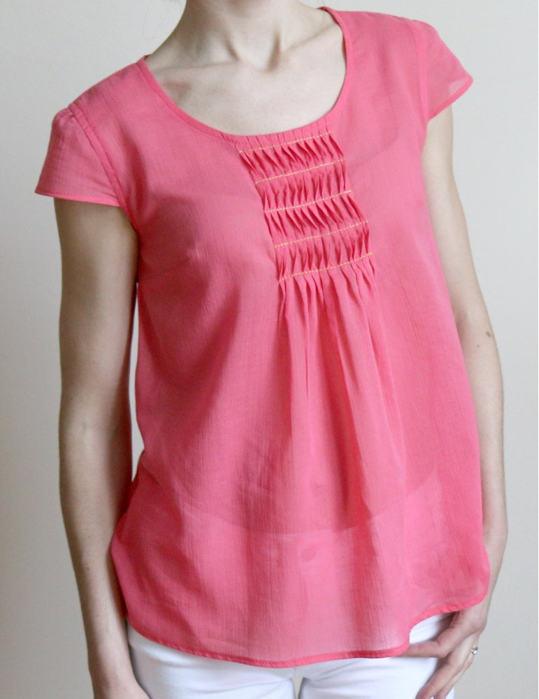 Blouse ou Robe femme BARCELONA Patron de couture pochette - Atelier SCÄMMIT Patron de couture ATELIER SCÄMMIT | Gaspard et Léonie Tissus en ligne et Mercerie à Toulouse