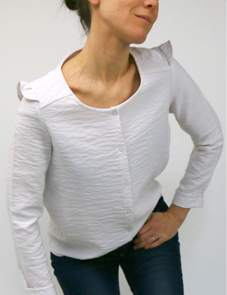 Blouse ou Robe femme VERTIGE Patron de couture pochette - L'atelier de Gaspard et Léonie