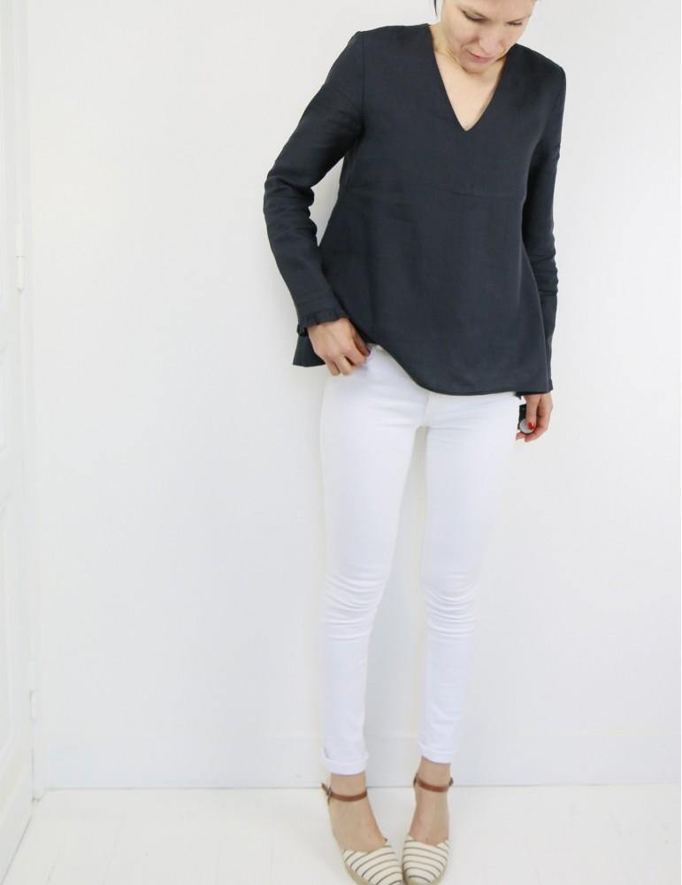 Blouse ou Robe femme ZEPHIR Patron de couture pochette - L'atelier de Gaspard et Léonie