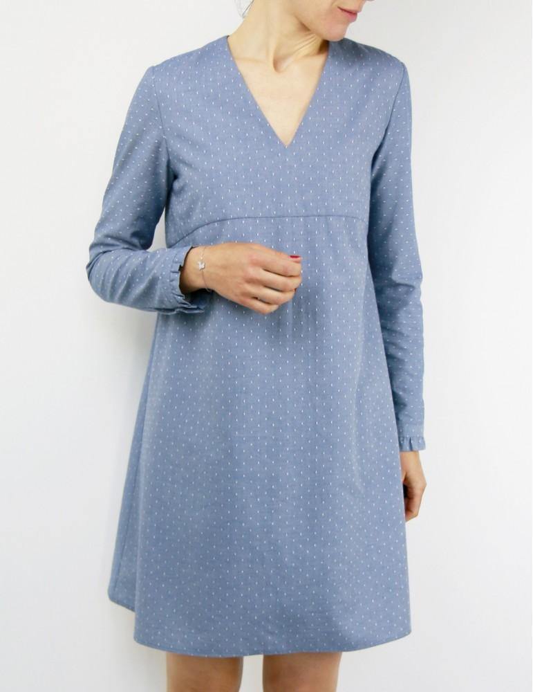 Blouse ou Robe femme ZEPHIR Patron de couture pochette - L'atelier de Gaspard et Léonie