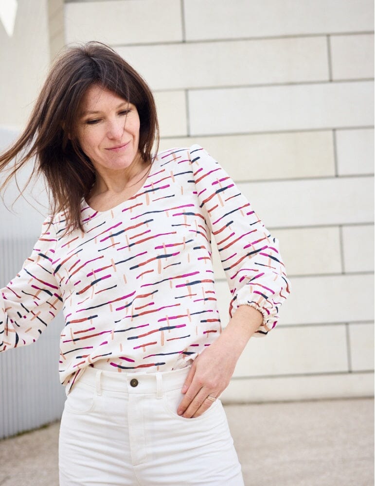 Blouse ou Robe HILDA Patron de couture pochette - Atelier SCÄMMIT Patron de couture ATELIER SCÄMMIT | Gaspard et Léonie Tissus en ligne et Mercerie à Toulouse