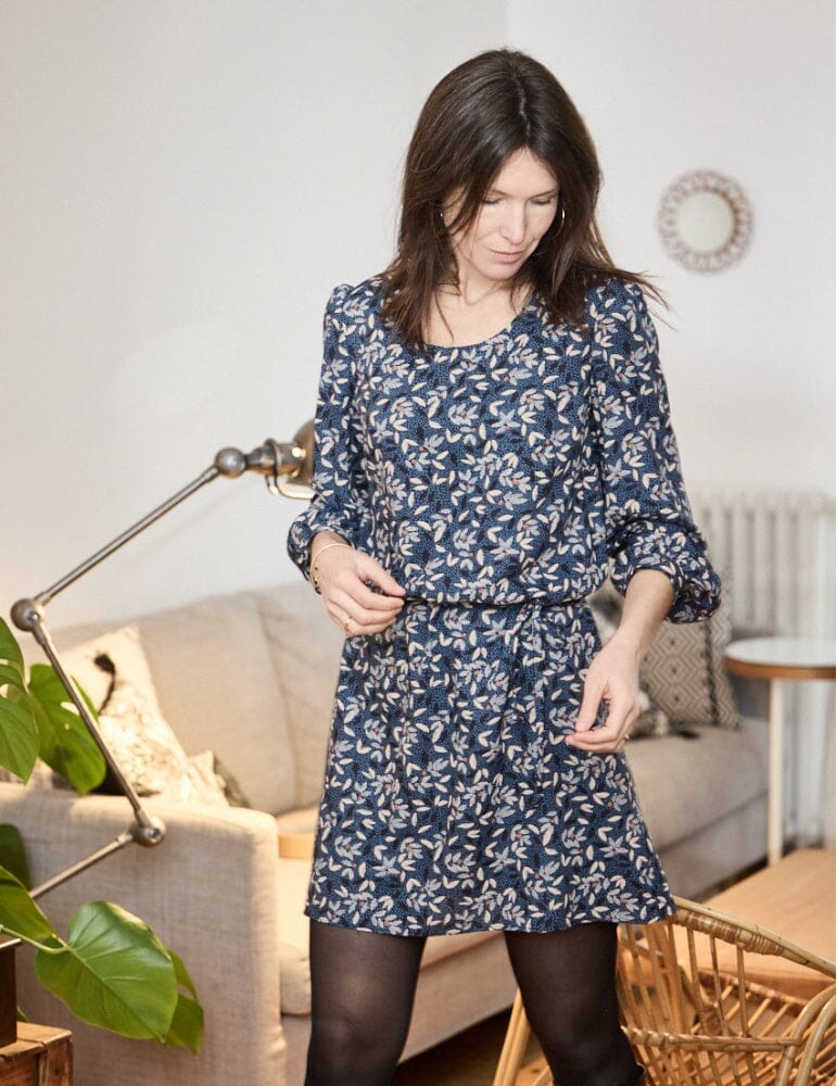 Blouse ou Robe HILDA Patron de couture pochette - Atelier SCÄMMIT Patron de couture ATELIER SCÄMMIT | Gaspard et Léonie Tissus en ligne et Mercerie à Toulouse