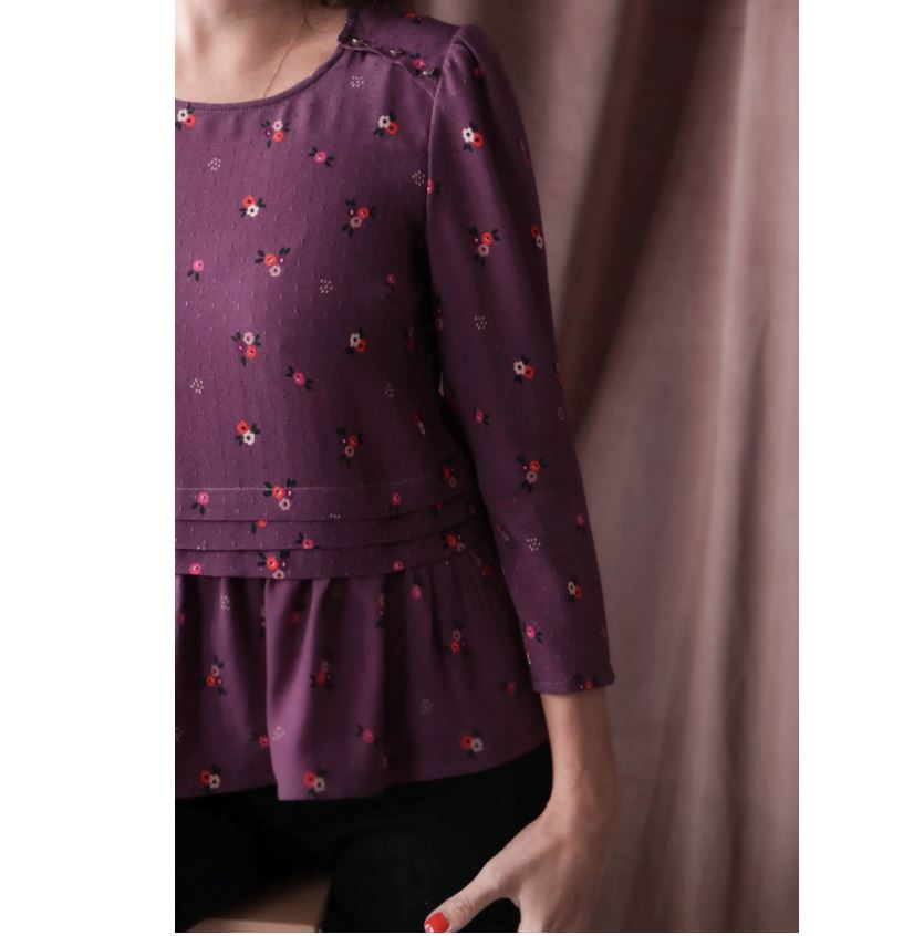 Blouse - REVERIE - Patron de couture pochette - Lise Tailor Patron de couture LISE TAILOR | Gaspard et Léonie Tissus en ligne et Mercerie à Toulouse