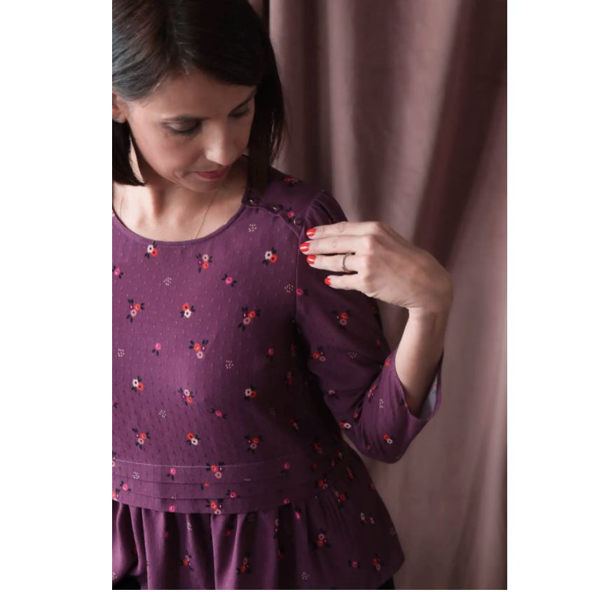 Blouse - REVERIE - Patron de couture pochette - Lise Tailor Patron de couture LISE TAILOR | Gaspard et Léonie Tissus en ligne et Mercerie à Toulouse
