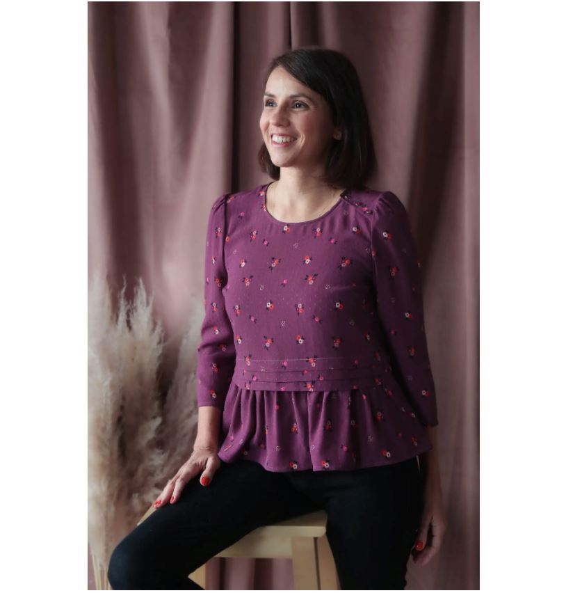 Blouse - REVERIE - Patron de couture pochette - Lise Tailor Patron de couture LISE TAILOR | Gaspard et Léonie Tissus en ligne et Mercerie à Toulouse